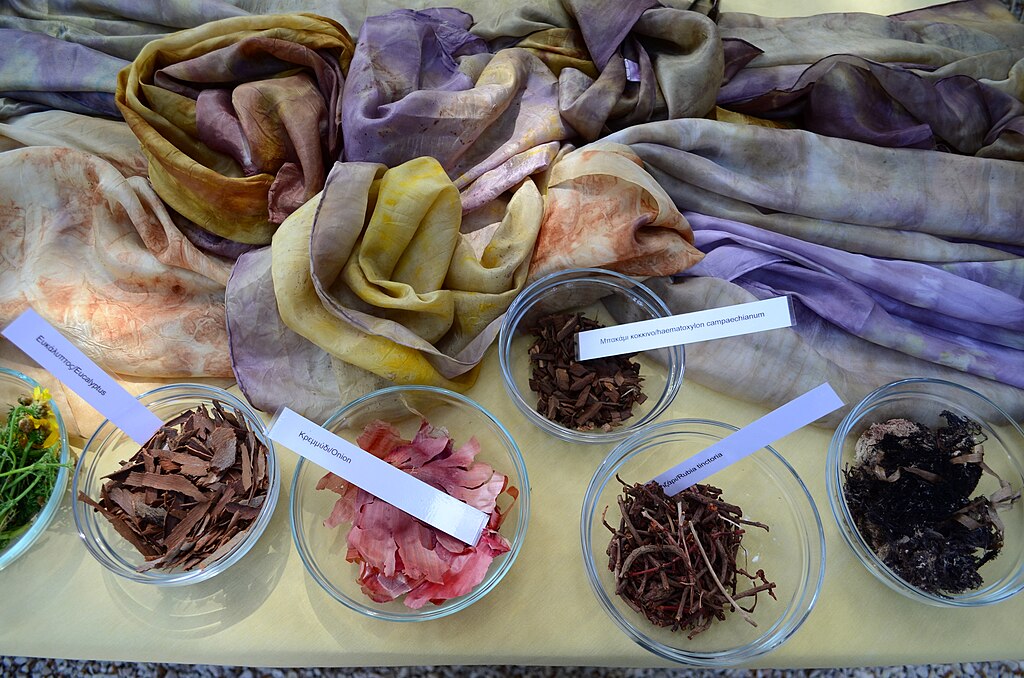 Natural Dyes & Mordants selection